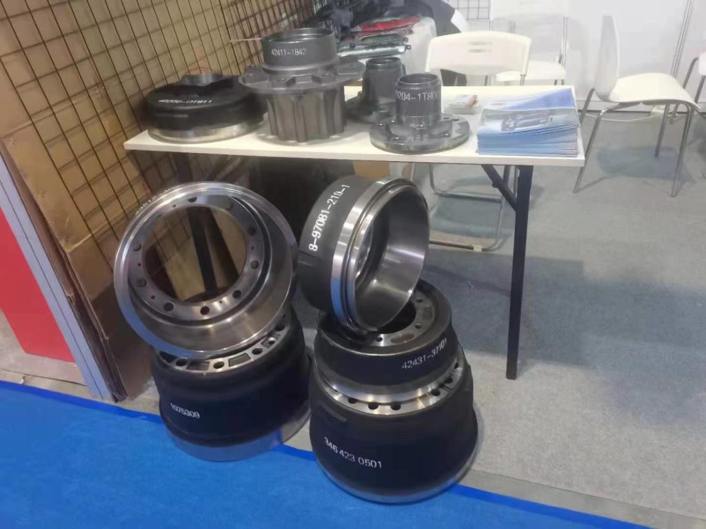 High performance mine car brake drum