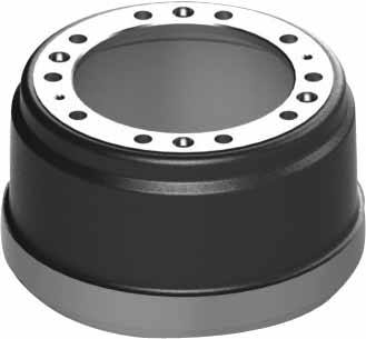 DAF truck brake drum 595226