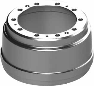 SCANIA truck brake drum 1414152