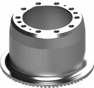 VOLVO truck brake drum 1590313