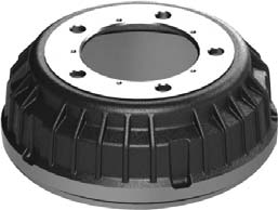 ISUZU truck brake drum 894121376101
