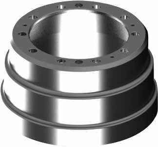 SCANIA truck brake drum 360567