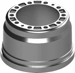 VOLVO truck brake drum 1075309