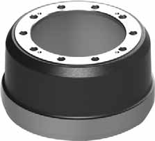 SAF truck brake drum 1064026100