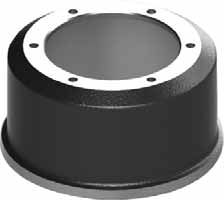 BPW truck brake drum 0310677560