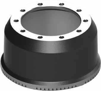 BPW truck brake drum 0310677540