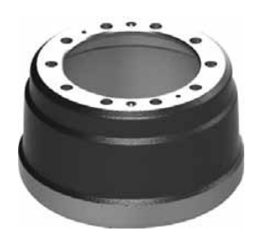 FRUEHAUF Brake Drum OEM AJA489001