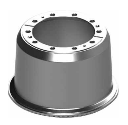 SCANIA Brake Drum OEM 1414435